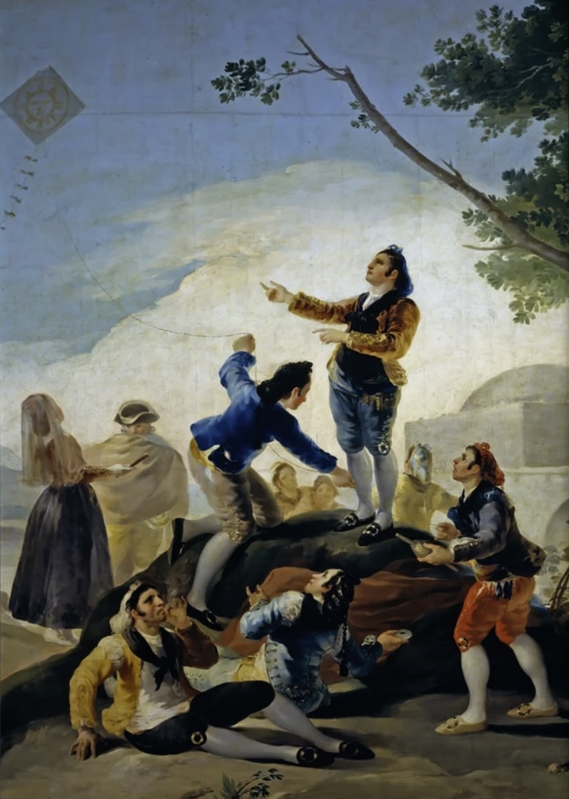 La Cometa, 1777 by Francisco Goya