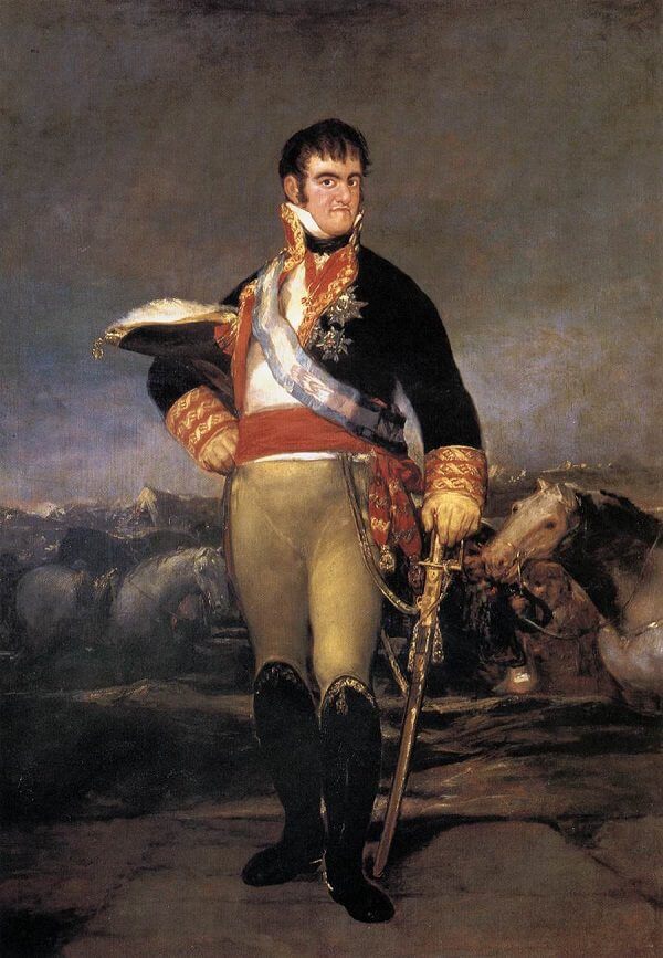 Portrait of Ferdinand VII, 1814 by Francisco Goya