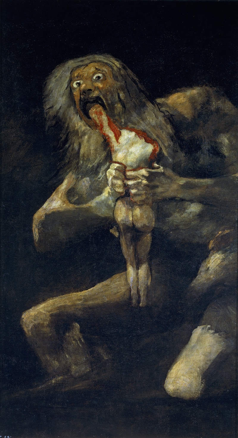 Saturn Devouring his Son, 1820-23 by Francisco Goya