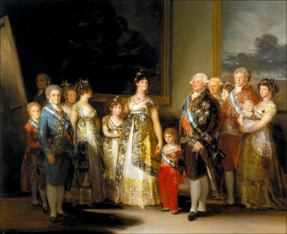 The Family of Charles IV, 1800 by Francisco Goya