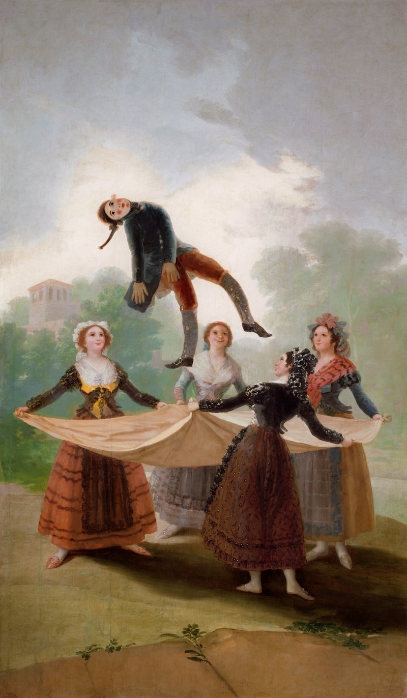The Straw Manikin, 1791 by Francisco Goya