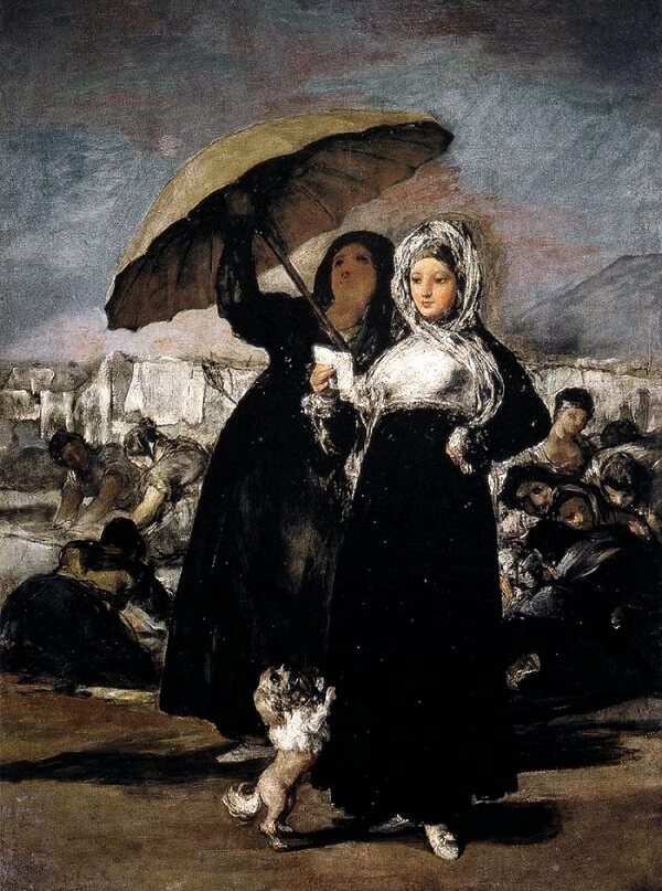 Woman Reading a Letter, 1812 by Francisco Goya