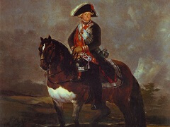 Charles IV on Horseback by Francisco Goya
