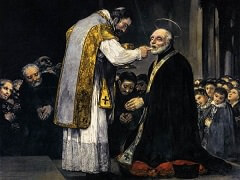 The Last Communion of St Joseph of Calasanz by Francisco Goya