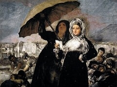 Woman Reading a Letter by Francisco Goya